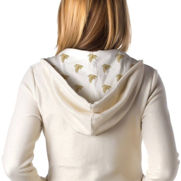 All-Sport Couture Womens NFL Atlanta Falcons Play Action Hoodie New With Tags - Picture 2 of 10